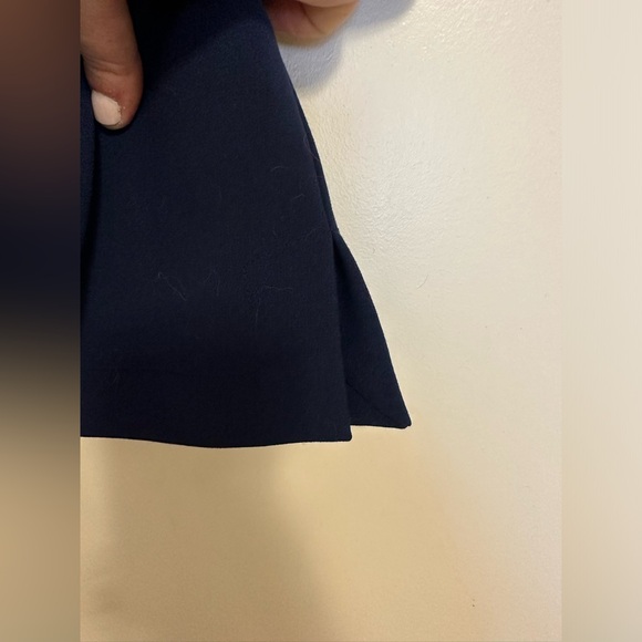 C Wonder navy blue blouse with piping - Picture 4 of 5